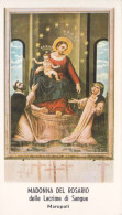 Santino Madonna Del Rosaeio Delle Lacrime Di Sangue - Maropati - Devotion Images