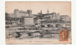 64 . PAU . Panorama Et Pont De Jurançon . 1918 - Pau