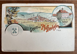 Gruss Aus Pfaffenhoffen - Cachet Du Pasteur Albert Hoffmann à Eckwersheim - Other & Unclassified