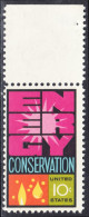 !a! USA Sc# 1547 MNH SINGLE W/ Top Margin (a1) - Energy Conservation - Unused Stamps