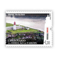 Portugal ** & Centenary Of The Direction Of Lighthouses, Ilha Dos Açores, Albarnaz  2024 (123454) - Leuchttürme