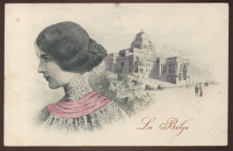 CLEO DE MERODE - LA BELGE - CLEO DEVANT LE PALAIS - Famous Ladies