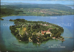 71588992 Insel Mainau Fliegeraufnahme Blumeninsel Insel Mainau - Konstanz