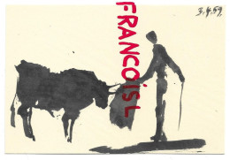 Reproduction D'une Peinture De Pablo Picasso. Toros Y Torero 4 - Schilderijen