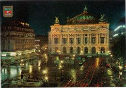 PARIS - La Place Et Le Theatre De L'Opéra - Autres Monuments, édifices