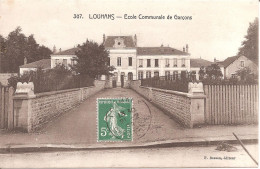 LOUHANS (71) Ecole Communale De Garçons En 1909 - Louhans