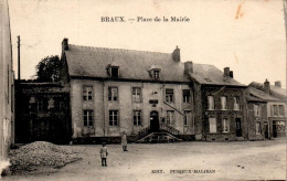 Carte 1930 Braux : Place De La Mairie - Andere & Zonder Classificatie