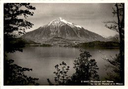 Thunersee Mit Niesen (5052) * 6. 6. 1938 - Wimmis