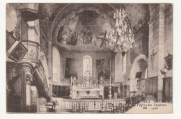 65 . LUZ SAINT SAUVEUR . Intérieur De  L'Eglise DesTempliers  1922 - Luz Saint Sauveur