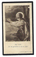 CHARLES LOUIS DE RYCKE ECHTG SYLVIE CALLENS ° ARMENTIERES 1860 + WAKKEN ( DENTERGEM ) 1933 - Images Religieuses