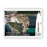 Portugal ** & Centenary Of The Direction Of Lighthouses, Cabo De São Vicente 2024 (123453) - Neufs