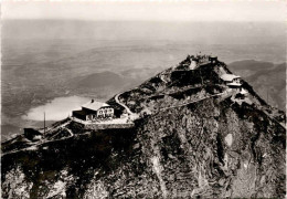 Fliegeraufnahme Niesen Kulm Mit Hotel Und Bahnstation (5775) * 1955 - Wimmis