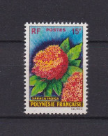 POLYNESIE 1962 TIMBRE N°15 NEUF** FLEUR - Neufs