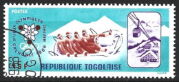 Togo 1967. Scott #627 (U) Bobsledding, Winter Olympics Emblem, Ski Lift - Togo (1960-...)