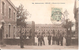 CHOLET (49) L' Entrée De La Caserne En 1906 - Cholet