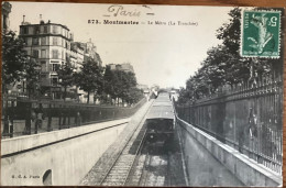 Montmartre - Le Métro (La Tranchée) - Métro Parisien, Gares