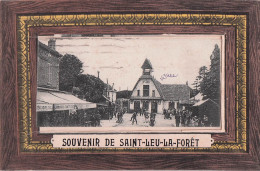 Souvenir De SAINT LEU LA FORÊT-carte à Système Avec 10 Vues - Saint Leu La Foret