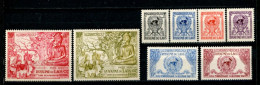 V - LAOS - Année 1956 :  N° Y&T 33/36 + PA 20/21 Et 22/23 - Neuf Sans Charnière ** - Laos