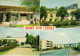 AC82 78 YVELINES SAINT CYR L'ECOLE VUES MULTIPLES CENTRE COMMERCIAL TABAC...  EN 1987 - St. Cyr L'Ecole