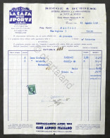 Pubblicità Fattura - La Casa Degli Sports - Torino - Regge & Burdese - 1930 - Zonder Classificatie