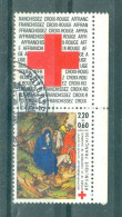 FRANCE - N°2498a Oblitéré - Au Profit De La Croix-Rouge.Retable De La Chartreuse De Champmol. Avec Vignette. - Rotes Kreuz