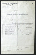 Pubblicità Fattura - Consorzio Industriale Manufatti - UNPA 1930 - Unclassified