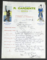Pubblicità Fattura - R. Cardente - Genova - Importazione Caffè Tè - 1934 - Unclassified