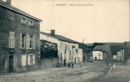 Carte 1907 Nouart : Route Nationale Et Poste - Autres & Non Classés