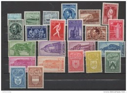 Année 1946 ** Complète ( 23V) Sans Les Timbres Surchargés -10% - Années Complètes