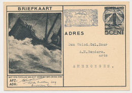 Briefkaart G. 234 Amsterdam - Amerongen 1933 - Ganzsachen