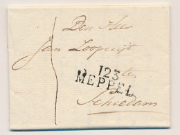 123 MEPPEL - Schiedam 1813 - ...-1852 Prephilately