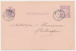Kleinrondstempel Sneek 1886 - Unclassified
