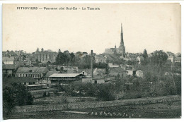PITHIVIERS Panorama Côté Sud Est La Tannerie ( Sud-Est . Eglise Au Fond ) Non écrite * A. Gibier Librairie Générale - Pithiviers