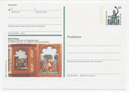 Postal Stationery Germany 1990 Jesus Christ - Pulpit Reliefs - Autres & Non Classés