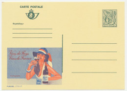 Publibel - Postal Stationery Belgium 1980 Wine - Vins & Alcools