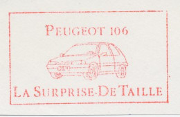 Meter Cut France 1992 Car - Peugeot 106 - Voitures