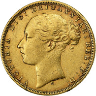 Australie, Victoria, Sovereign, 1873, Sydney, Or, TTB+, KM:7 - Victoria