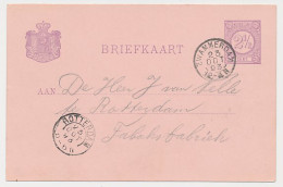 Kleinrondstempel Zwammerdam 1893 - Zonder Classificatie
