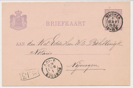 Hernen - Kleinrondstempel Wijchen 1885 - Non Classés