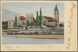 Croatia-----Split (Spalato)-----old Postcard - Croatia