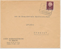 Treinblokstempel : Alkmaar - Amsterdam H 1954 ( Heiloo ) - Unclassified