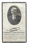 CYRIEL VERCRUYSSE ECHTG MARIE LOUISE LAINEZ ° INGELMUNSTER 1883 + 1936 - Images Religieuses