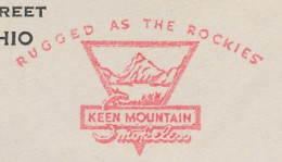 Meter Cover USA 1938 Mountain - Rockies - Coal - Other & Unclassified
