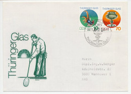 Cover / Postmark Germany / DDR 1983 Glass - Jena - Other & Unclassified