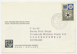 PTT Introductiekaart ( Duits ) Em. Kind 1957 N.N.G. - Unclassified