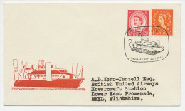 Cover / Postmark 1962 Hovercraft - Boten