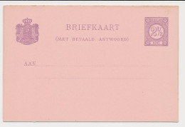 Briefkaart G. 24 - Postwaardestukken