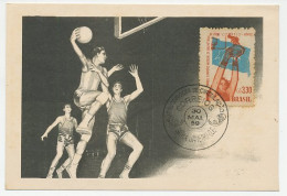 Maximum Card Brazil 1959 Basketball - World Championship - Other & Unclassified