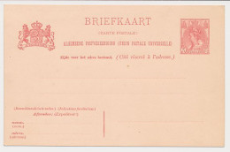 Briefkaart G. 61 - Accent Op Expediteur Ontbreekt - Postwaardestukken