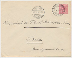 Envelop G. 20 B Ouderkerk A/d Amstel - Breda 1916 - Postwaardestukken